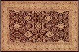 Boho Chic Ziegler Janise Red/Beige Hand-Knotted Wool Rug - 9'4'' x 12'9''