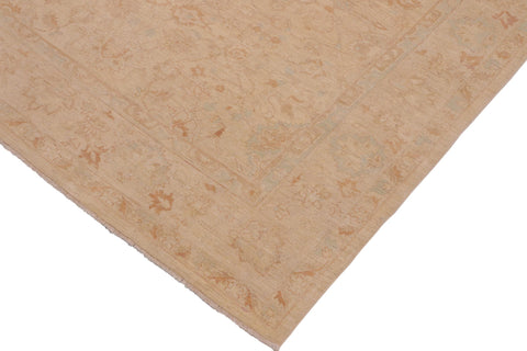 handmade Traditional Kafkaz Beige Green Hand Knotted RECTANGLE 100% WOOL area rug 9x12