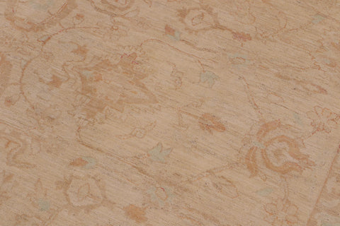 handmade Traditional Kafkaz Beige Green Hand Knotted RECTANGLE 100% WOOL area rug 9x12