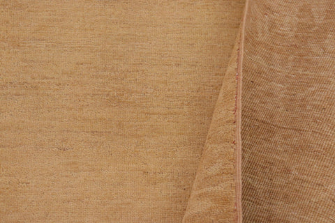 handmade Modern Kafkaz Tan Beige Hand Knotted RECTANGLE 100% WOOL area rug 9' x 11'
