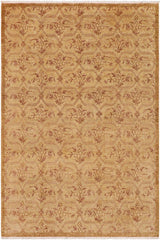 handmade Transitional Kafkaz Green Brown Hand Knotted RECTANGLE 100% WOOL area rug 9X12