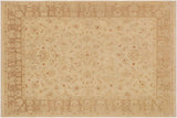 Boho Chic Ziegler Sherika Beige/Brown Hand-Knotted Wool Rug - 9'0'' x 11'7''