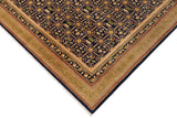 handmade Transitional Kafkaz Blue Green Hand Knotted RECTANGLE 100% WOOL area rug 9 x 12