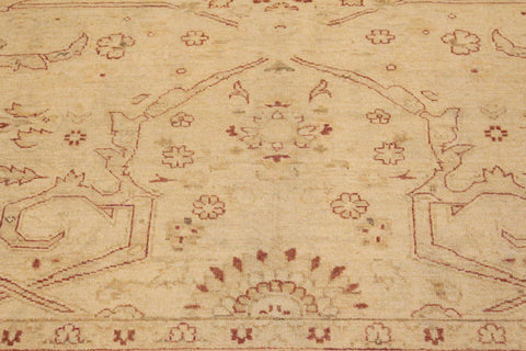 handmade Traditional Kafkaz Beige Lt. Brown Hand Knotted RECTANGLE 100% WOOL area rug 9x12