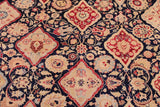 Antique Royce Blue/Red Wool Rug - 9'1'' x 12'2''