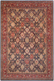 Antique Royce Blue/Red Wool Rug - 9'1'' x 12'2''
