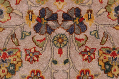 handmade Traditional Design Lt. Gray Lt. Green Hand Knotted RECTANGLE 100% WOOL area rug 9'X12'