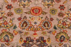 handmade Traditional Design Lt. Gray Lt. Green Hand Knotted RECTANGLE 100% WOOL area rug 9'X12'