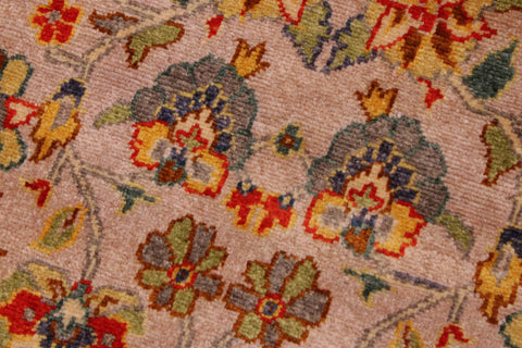 handmade Transitional Design Lt. Gray Lt. Green Hand Knotted RECTANGLE 100% WOOL area rug 9' x 12'