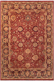 Semi-Antique Anmol Agra Kerstin Red/Blue Wool Rug - 8'10'' x 12'0''