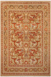 Traditional Kaffas Eryn Gold Gold Hand Knotted Area rugs 9 x 12