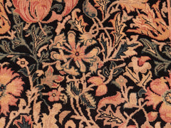 handmade Transitional Gulshan Black Red Hand Knotted RECTANGLE 100% WOOL area rug 8x10