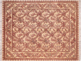 Basan Heritage Deon Beige/Brown Wool Rug - 8'1'' x 10'3''