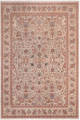 handmade Traditional  Lt. Gray Gold Hand Knotted RECTANGLE 100% WOOL area rug 10'X14'