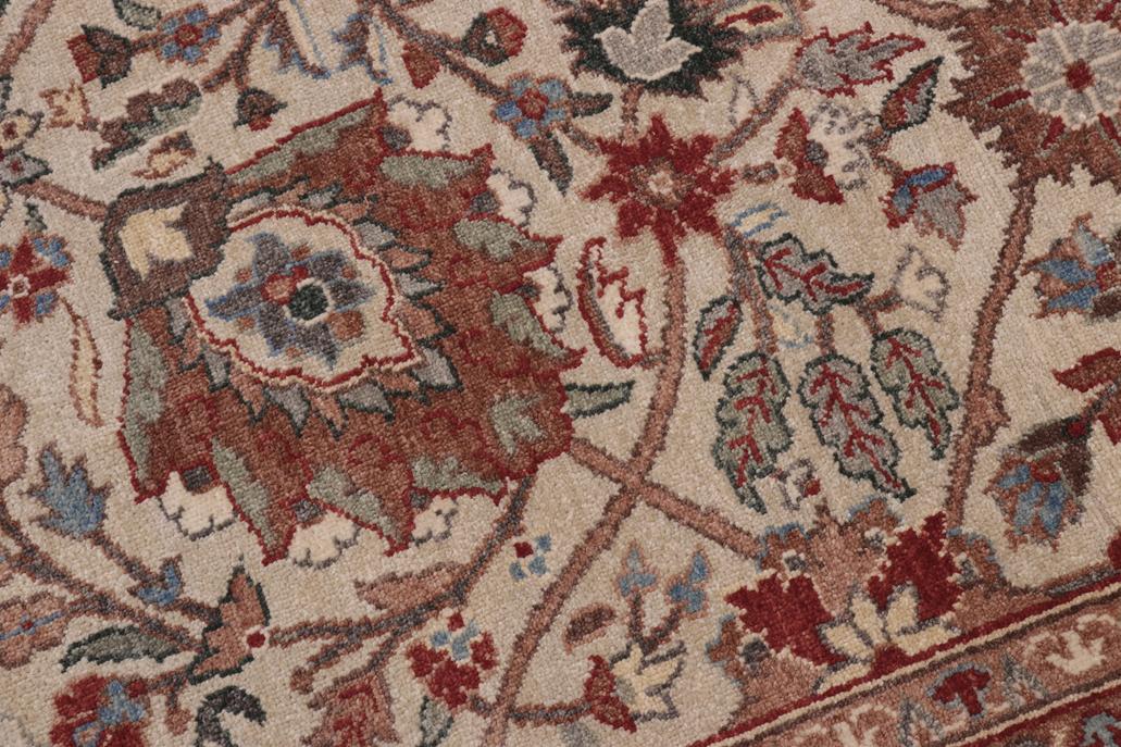 handmade Traditional  Lt. Gray Gold Hand Knotted RECTANGLE 100% WOOL area rug 10'X14'