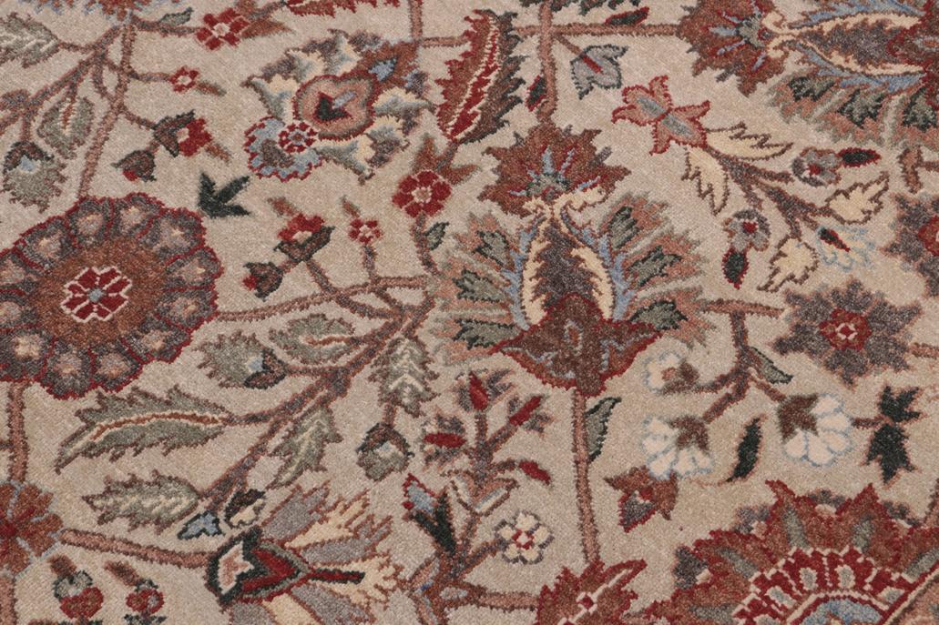 handmade Traditional  Lt. Gray Gold Hand Knotted RECTANGLE 100% WOOL area rug 10'X14'