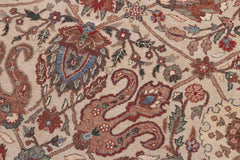 handmade Traditional  Lt. Gray Gold Hand Knotted RECTANGLE 100% WOOL area rug 10'X14'