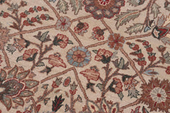 handmade Traditional  Lt. Gray Gold Hand Knotted RECTANGLE 100% WOOL area rug 10'X14'