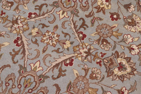 handmade Traditional  Lt. Blue Ivory Hand Knotted RECTANGLE 100% WOOL area rug 10'X14'