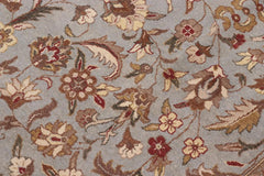 handmade Traditional  Lt. Blue Ivory Hand Knotted RECTANGLE 100% WOOL area rug 10'X14'