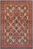 Antique Sammy Blue/Red Wool Rug - 9'2'' x 12'3''