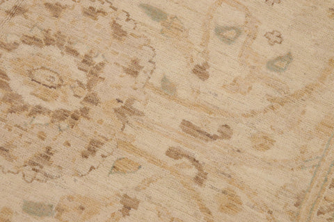 handmade Traditional Kafkaz Beige Brown Hand Knotted RECTANGLE 100% WOOL area rug 9x12