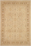 handmade Traditional Kafkaz Beige Brown Hand Knotted RECTANGLE 100% WOOL area rug 9 x 12