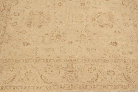 handmade Traditional Kafkaz Beige Brown Hand Knotted RECTANGLE 100% WOOL area rug 9x12