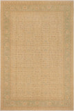 handmade Transitional Kafkaz Beige Green Hand Knotted RECTANGLE 100% WOOL area rug 9 x 12