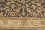 handmade Traditional Kafkaz Gray Beige Hand Knotted RECTANGLE 100% WOOL area rug 9 x 12