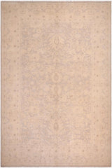 handmade Traditional Kafkaz Lt. Gray Lt. Tan Hand Knotted RECTANGLE 100% WOOL area rug 10X14