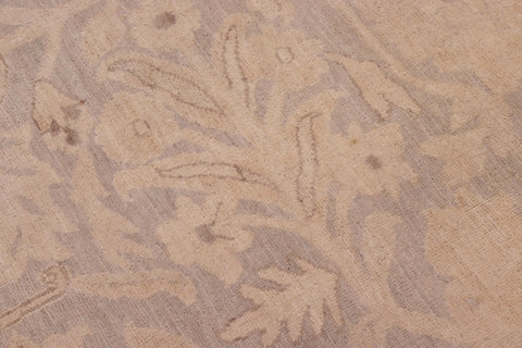 handmade Traditional Kafkaz Lt. Gray Lt. Tan Hand Knotted RECTANGLE 100% WOOL area rug 10x14