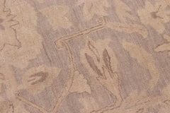 handmade Traditional Kafkaz Lt. Gray Lt. Tan Hand Knotted RECTANGLE 100% WOOL area rug 10X14