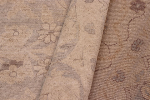 handmade Traditional Kafkaz Lt. Gray Lt. Tan Hand Knotted RECTANGLE 100% WOOL area rug 10x14
