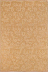 handmade Transitional Kafkaz Brown Tan Hand Knotted RECTANGLE 100% WOOL area rug 10X14