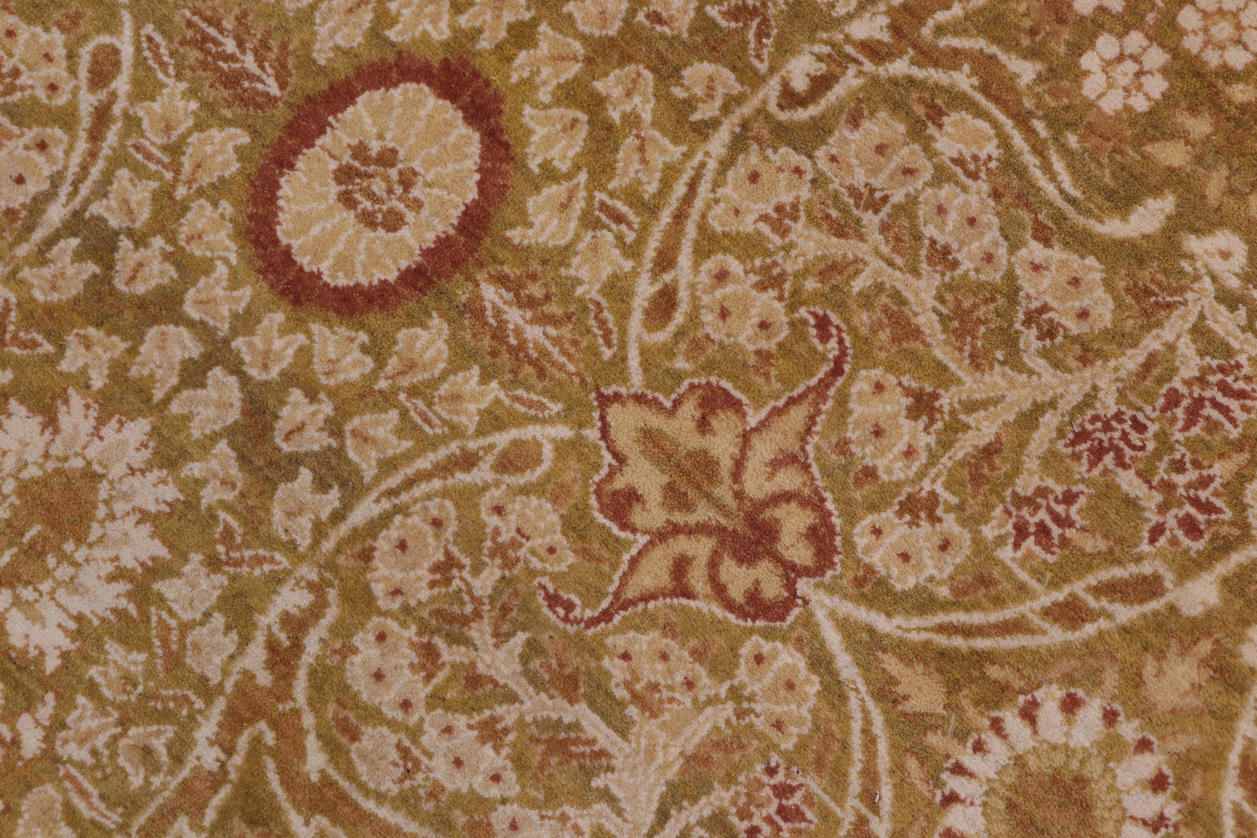 handmade Transitional Adam Green Gold Hand Knotted RECTANGLE 100% WOOL area rug 10 x 10