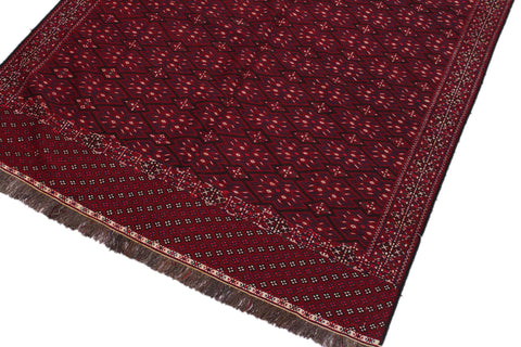 handmade Geometric Soumakh Red Ivory Hand-Woven RECTANGLE 100% WOOL area rug 6x12
