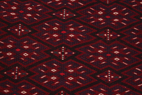 handmade Geometric Soumakh Red Ivory Hand-Woven RECTANGLE 100% WOOL area rug 6x12