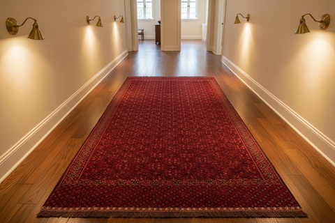 handmade Geometric Soumakh Red Ivory Hand-Woven RECTANGLE 100% WOOL area rug 6x12