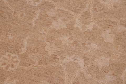 handmade Traditional Kafkaz Brown Tan Hand Knotted RECTANGLE 100% WOOL area rug 6x9