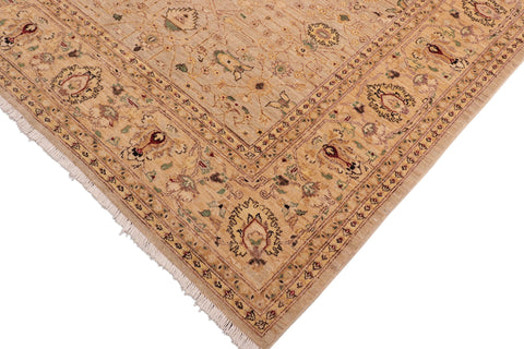 handmade Traditional Kafkaz Gray Gold Hand Knotted RECTANGLE 100% WOOL area rug 6x9