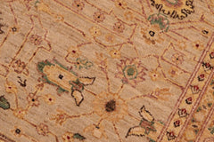 handmade Traditional Kafkaz Gray Gold Hand Knotted RECTANGLE 100% WOOL area rug 6X9