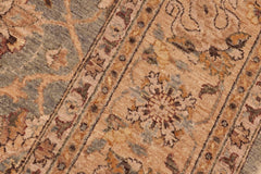 handmade Transitional Kafkaz Lt. Green Beige Hand Knotted RECTANGLE 100% WOOL area rug 8X10