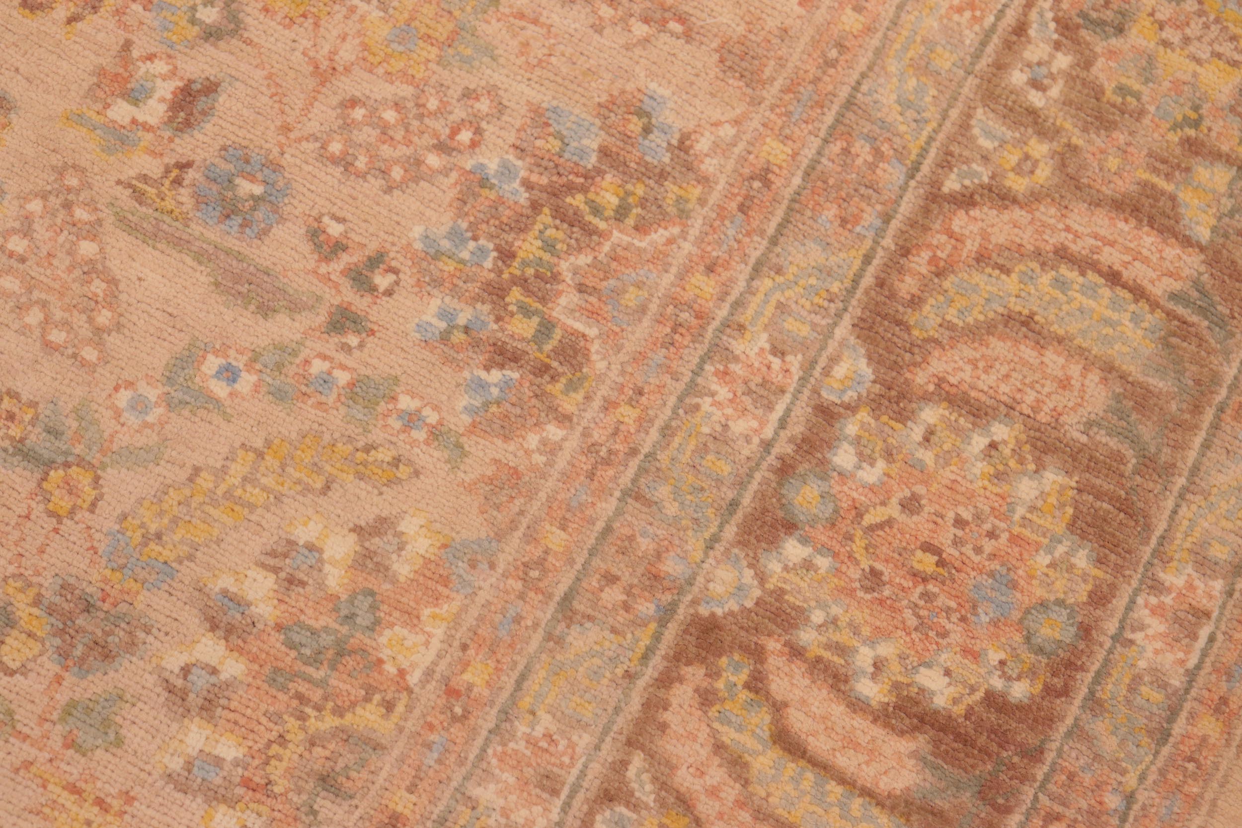 handmade Traditional Kafkaz Tan Brown Hand Knotted RECTANGLE 100% WOOL area rug 6' x 9'