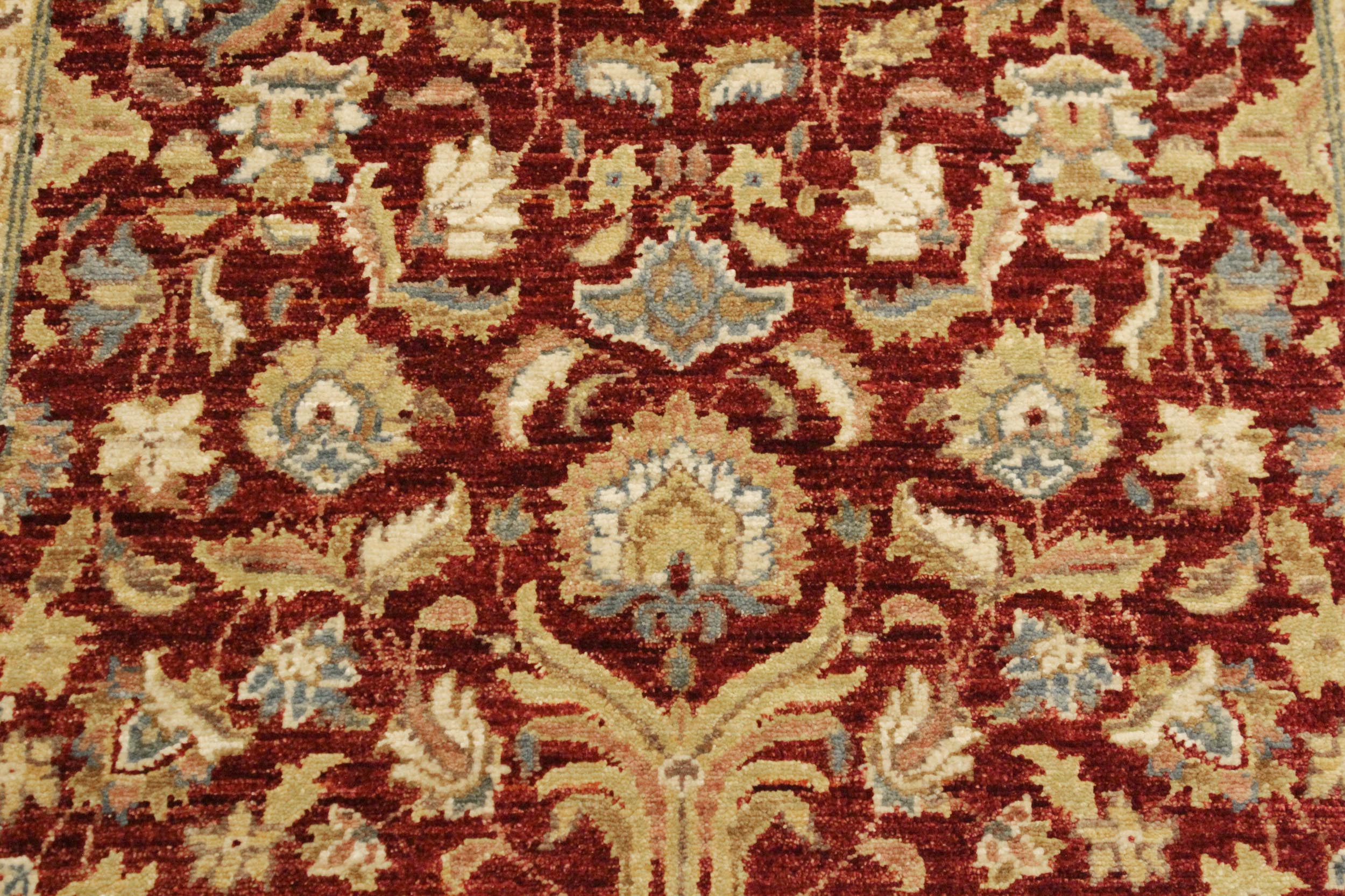 handmade Traditional Kafkaz Red Gold Hand Knotted RECTANGLE 100% WOOL area rug 4x6