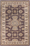 Oriental Ziegler Nevada Brown/Ivory Wool Rug - 3'2'' x 4'11''