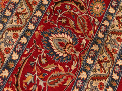 handmade Traditional New Asif Red Green Hand Knotted RECTANGLE 100% WOOL area rug 10x14