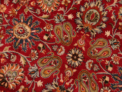 handmade Traditional New Asif Red Green Hand Knotted RECTANGLE 100% WOOL area rug 10x14