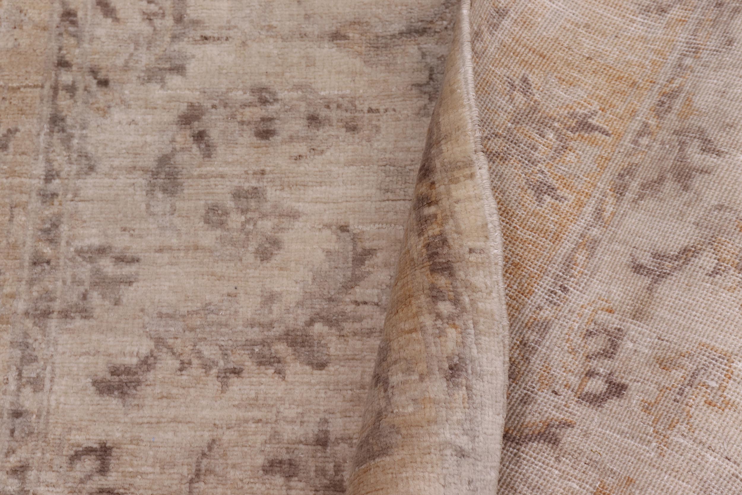 handmade Traditional Kafkaz Lt. Tan Lt. Gold Hand Knotted RECTANGLE 100% WOOL area rug 3x5