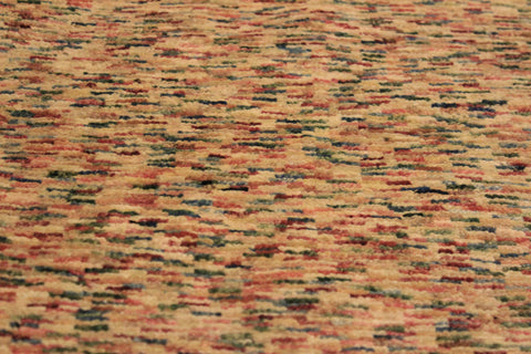 handmade Modern Gabbeh Tan Blue Hand Knotted RECTANGLE 100% WOOL area rug 3' x 5'